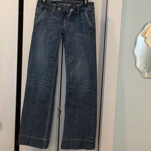 American eagle low rise flare jeans
